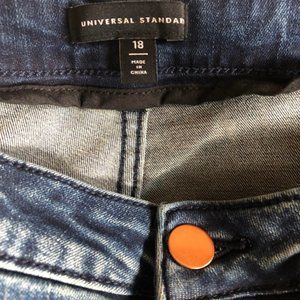 Universal Standard  Seine mid-rise Size 18 Jeans